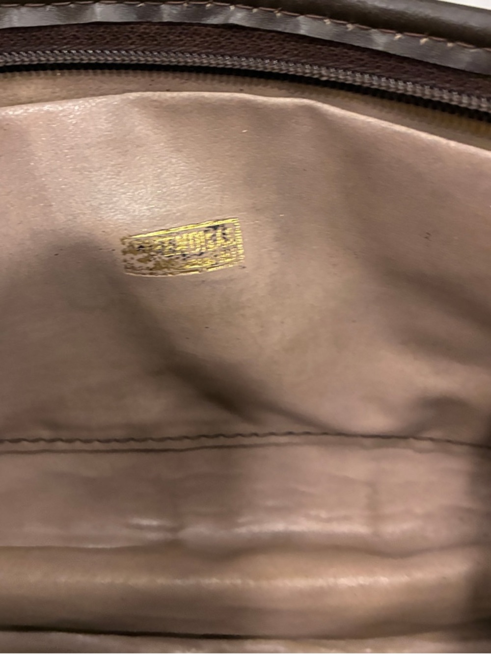 Fendi Zucca Print Zip Clutch / Pouch Vintage Brown Canvas-usedconditions - Picture 5 of 12